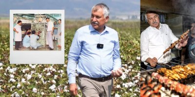 Doğduğu şehrin başkanı Zeydan Karalar: Günde 100 kilo pamuk toplar bin ciğer saplardık