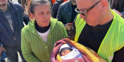 Haluk Levent enkazdan kurtarılan 10 günlük bebeğin ismini koydu