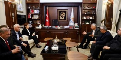 Meral Akşener'den Zeydan Karalar'a ziyaret