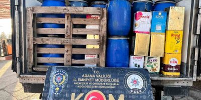 Adana'da 63 bin litre kaçak akaryakıt ele geçirildi