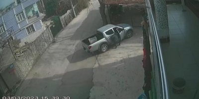 İşçilere vermek üzere çektiği 65 bin liranın çalınması anbean görüntülendi