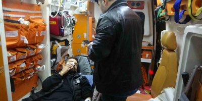 Evinde yattığı sırada ağzından tabanca ile vuruldu