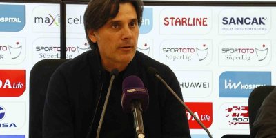 Vincenzo Montella: ”Genel olarak galibiyetten çok memnunum”