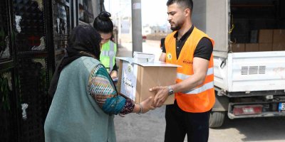 Yüreğir Belediyesinden Ramazan’da gıda desteği