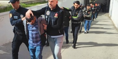 Kökünü Kurutma Operasyonu’nda 122 ’torbacı’ tutuklandı