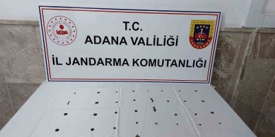 Adana’da 33 parça tarihi eser ele geçirildi