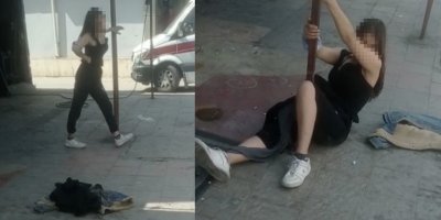 Genç kızı uyuşturucu bu hale getirdi