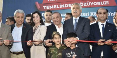 Yeşiloba Oto Galericiler Köprüsü açıldı