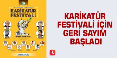 Karikatür Festivali için geri sayım başladı