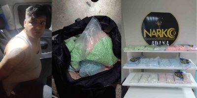 Polis 100 bin uyuşturucu hap ele geçirdi