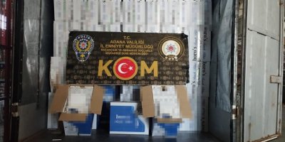 59 milyon kaçak makaron ele geçirildi