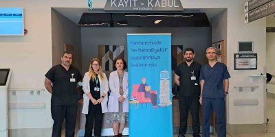 Adana Şehir Hastanesi’nden ‘evde diyaliz’ hizmeti