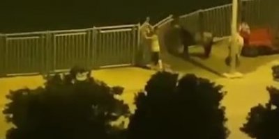 Adana'nın göbeğinde sulama kanalının korkuluklarını çaldılar