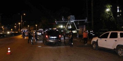 Adana’da hava destekli, bin 739 polisle “Huzur ve Güven” uygulaması