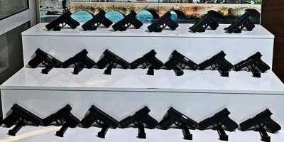 Adana polisi 1 ayda 483 silah ele geçirdi