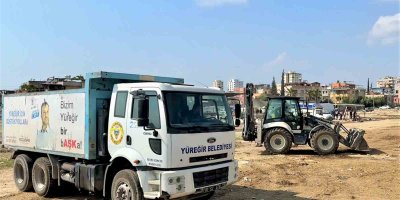 Yüreğir’de bayram sonrası yoğun temizlik