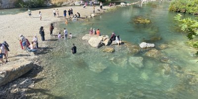 Çukurova’nın gizli cenneti Küp Şelalesi hayran bıraktı