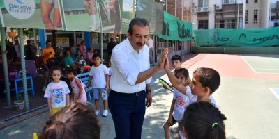 Çukurovalı çocuklar spor yapıyor