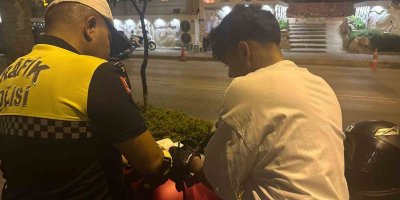 Motosiklet sürücülerine ceza yağdı