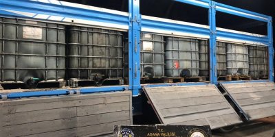 Tırdan 14 bin litre kaçak akaryakıt ele geçirildi