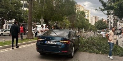 Adana’da kuvvetli yağış ve rüzgar hayatı olumsuz etkiledi