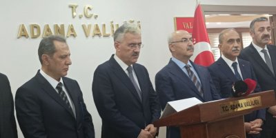 Emniyet Genel Müdürü Ayyıldız, Adana’da "Güvenlik" toplantısına katıldı