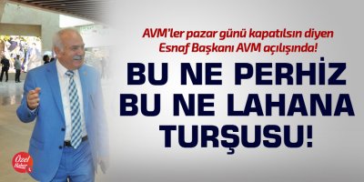 Bu ne perhiz bu ne lahana turşusu!