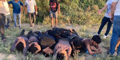 Kürkçüler'de kaçak 21 Afganlıya köylülerden meydan dayağı