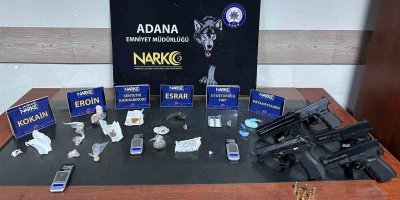 Adana'da Gülbahçesi Mahallesi'ne torbacı operasyonu: 2 şüpheli tutuklandı