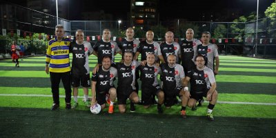 29 Ekim Cumhuriyet Kupası Raftaki Kramponlar Veteranlar futbol turnuvası başladı