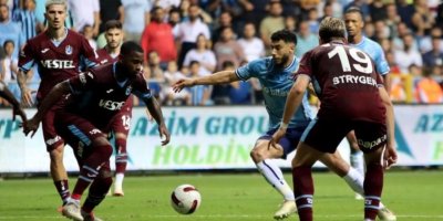 Adana Demirspor, tek gollle Trabzonspor'u devirdi