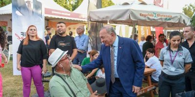 Lezzet Festivalinde glütensiz yiyeceklerle fark oluşturdular