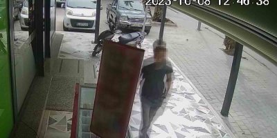 Cep telefonunu çalıp güvenlik kameralarına yakalanan hırsız tutuklandı