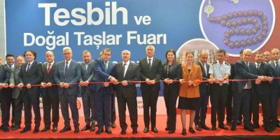 Adana’da 2. Tesbih ve Doğal Taşlar Fuarı açıldı
