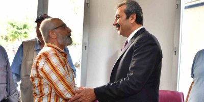 Başkan Çetin, emeklilerin sorunlarını dinledi