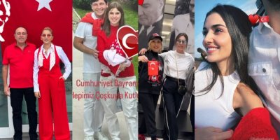 Sabancılar tepeden tırnağa kırmızı beyaz