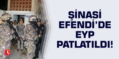 Adana’da sokak ortasında EYP patlatıldı