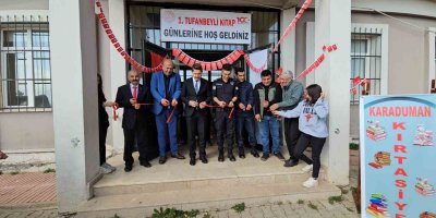 Adana'nın o ilçesinde ilk kez kitap fuarı düzenlendi