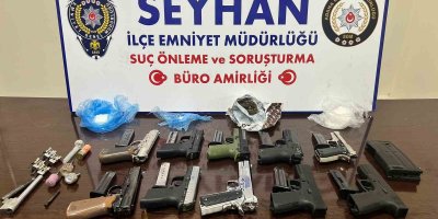 Adana’da silah ticareti yapan kişilere operasyon: 3 gözaltı