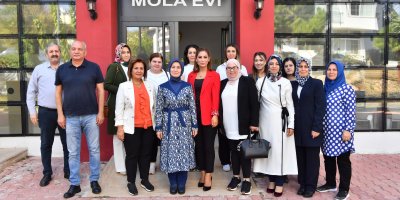 Sare Davutoğlu'ndan Çukurova Belediyesi Mola Evi’ne ziyaret