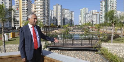 Sarıçam Atatürk Parkı'nda teleferik ve zıpzıp hizmete girecek