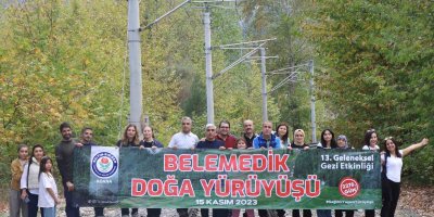 Eğitim-Bir-Sen Adana üyeleri Belemedik’te doğa yürüyüşü yaptı