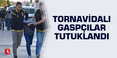 Tornavidalı gaspçılar tutuklandı