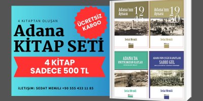 Sedat Memili'den Adanalıların kitaplığında olması gereken arşivlik kitap seti