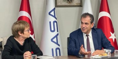 EBRD Başkanı Renaud-Basso’dan SASA’ya ziyaret