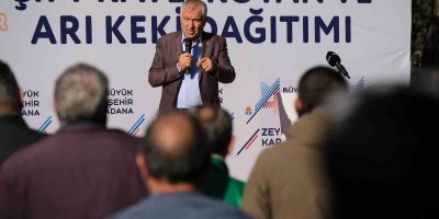 573 arı yetiştiricisine çift katlı kovan ve arı keki dağıtıldı