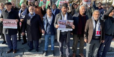 MAZLUMDER GYK Üyeleri Gazze İçin Yürüdü