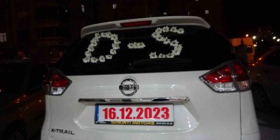 Damat ve geline düğün günü çekici şoku