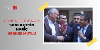 Günün fotoğrafı: Soner Çetin hariç herkes mutlu