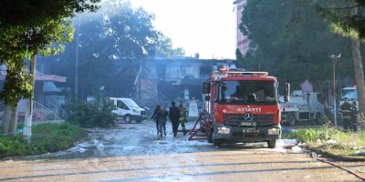 Eski devlet hastanesinde çıkan yangında 21 saat geride kaldı: İşte son durum